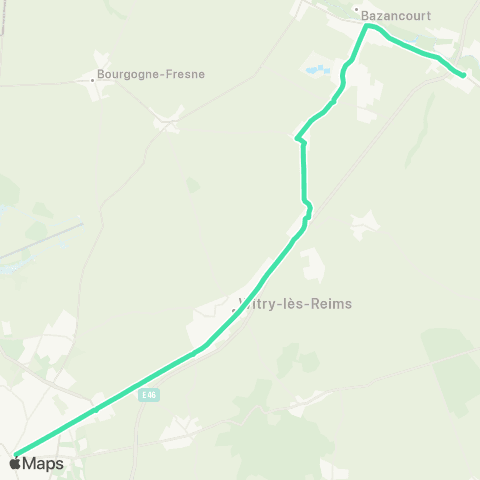 Grand Reims Mobilités - Covoit Warmeriville map