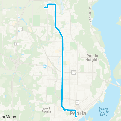 CityLink University map