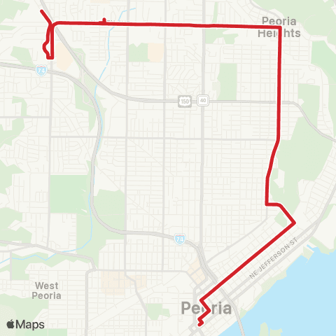 CityLink Heights map