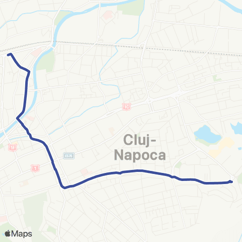 CTP Cluj Str. Unirii - P-ta Garii map