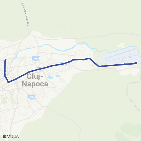 CTP Cluj P-ta Garii - str. Traian Vuia map