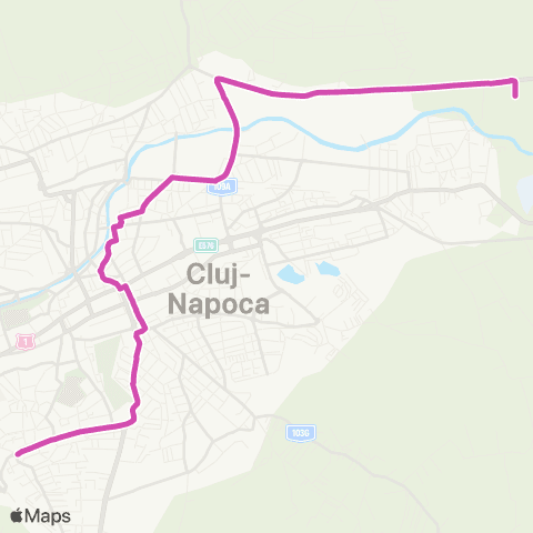 CTP Cluj Cart. Zorilor - Str. Emerson map