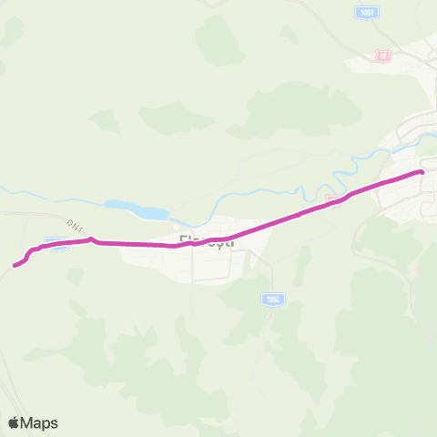 CTP Cluj Calea Floresti - Luna de Sus map