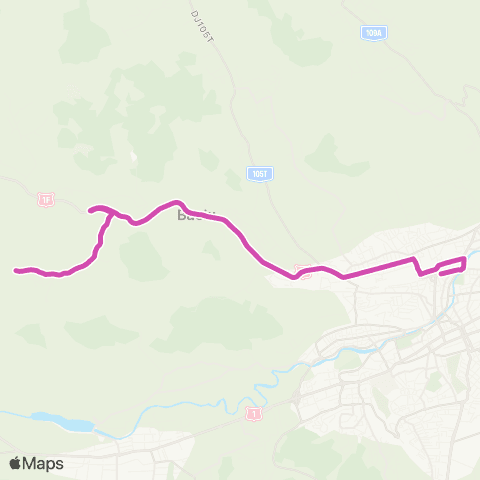 CTP Cluj P-ta Garii - Baciu / Suceagu map