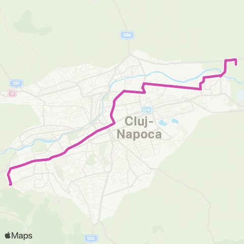 CTP Cluj Bucium - EMERSON map