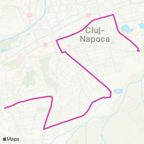 CTP Cluj Zorilor - Unirii map