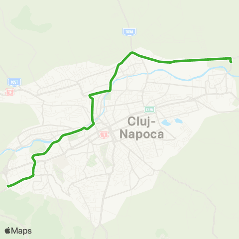 CTP Cluj Str. Bucium - DEPOU map