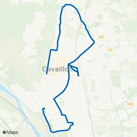 CmonBus Parking du Grenouillet / Ront-point du Melon map