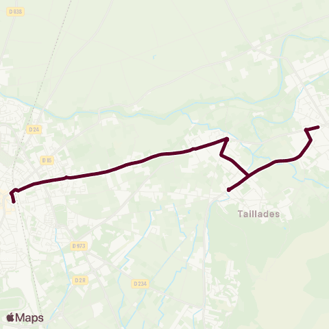 CmonBus Navette Vignères - Robion - Les Taillades map