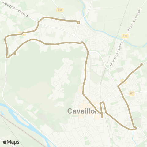 CmonBus Saint-Jacques / Route de Lagnes map