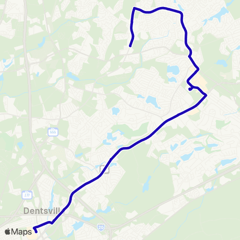 The Comet Sandhills map