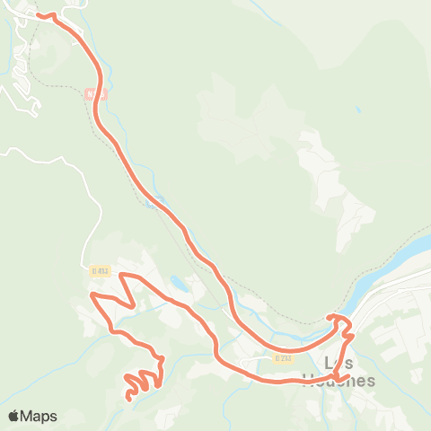 Chamonix Mobilité Maison Neuve / les Houches Gare map
