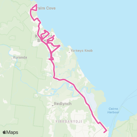 Kinetic City - Palm Cove map