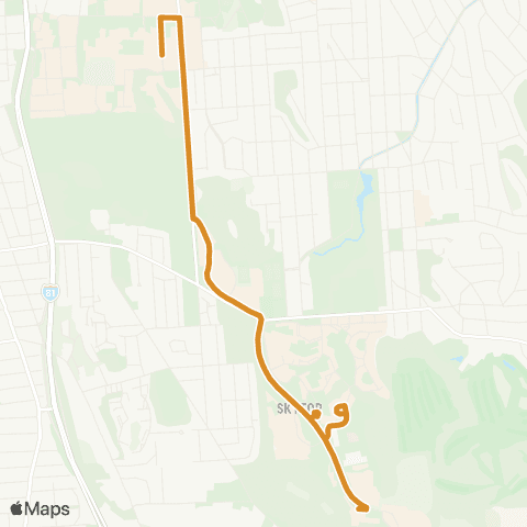Centro Syracuse University Skytop Rd map