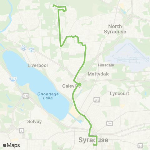 Centro Syracuse Henry Clay Blvd map