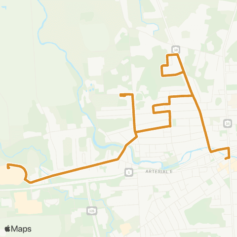 Centro Auburn State Street map