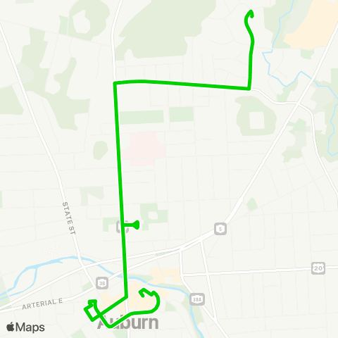 Centro Auburn Wegmans Shoppers map