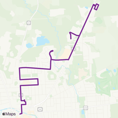 Centro Auburn North Street map