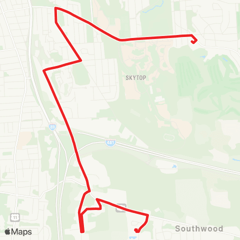 Centro Syracuse Tops Shoppers map