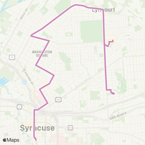 Centro Syracuse Court St map