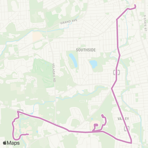 Centro Syracuse South Ave map