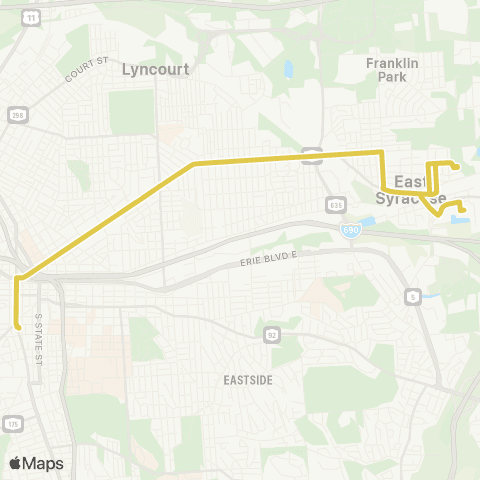 Centro Syracuse James St map