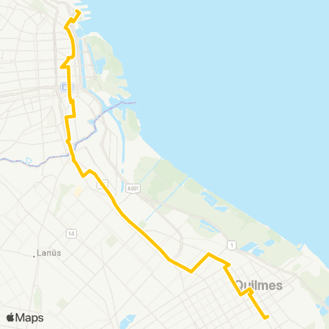 Ciudad de Buenos Aires Linea 22 S.A. map