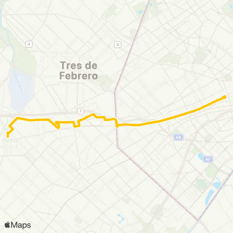 Ciudad de Buenos Aires Transportes San Cayetano S.A.C. map