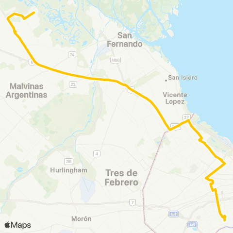 Ciudad de Buenos Aires Transportes Sur-Nor C.I.S.A. map