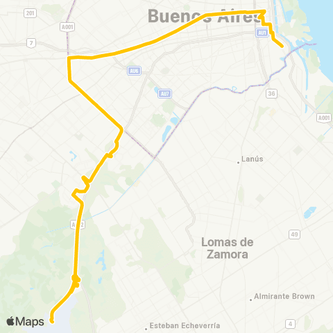 Ciudad de Buenos Aires Transportes Rio Grande S.A.C.I.F. map