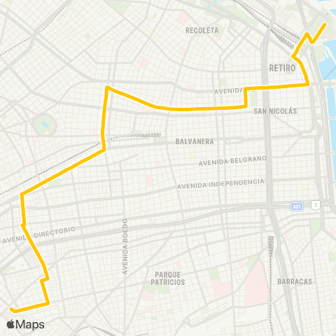 Ciudad de Buenos Aires 17 de Agosto S.A. map