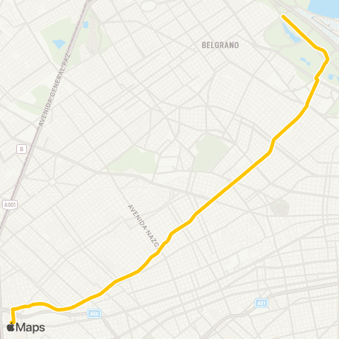 Ciudad de Buenos Aires Juan B. Justo S.A.T.C.I. map