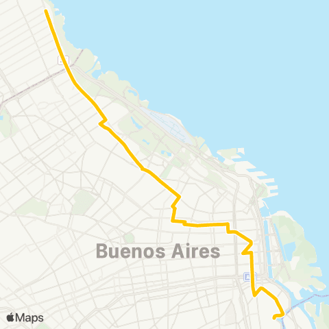 Ciudad de Buenos Aires Emp.De Transp. Pedro de Mendoza C.I.S.A. map