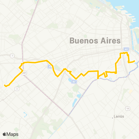 Ciudad de Buenos Aires Union Transportistas de Empresas Sa map