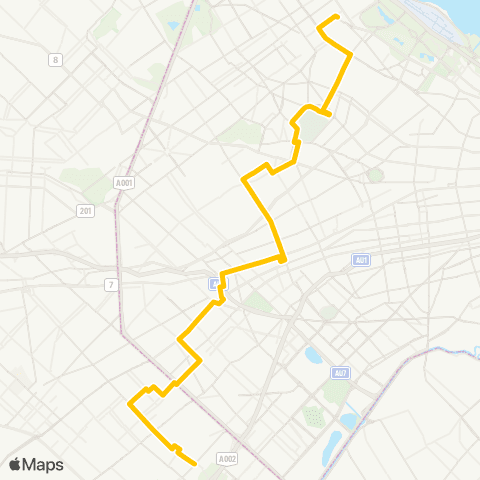 Ciudad de Buenos Aires Bernardino Rivadavia S.A.T.A. map