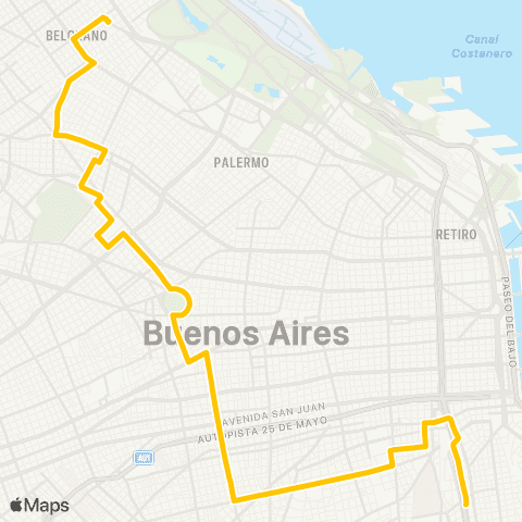 Ciudad de Buenos Aires La Nueva Metropol S.A. map