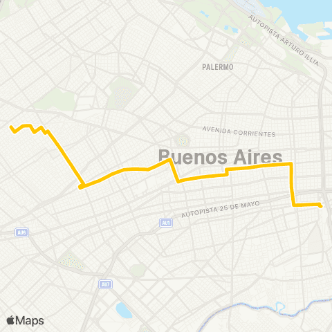 Ciudad de Buenos Aires General Tomas Guido S.A.C.I.F. map