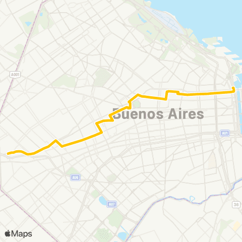 Ciudad de Buenos Aires Colectiveros Unidos S.A. map