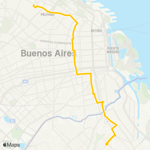 Ciudad de Buenos Aires Empresa Antartida Argentina S.A.T. map