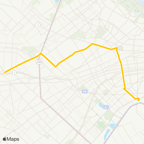 Ciudad de Buenos Aires Transportes Lope de Vega S.A.C.I. map