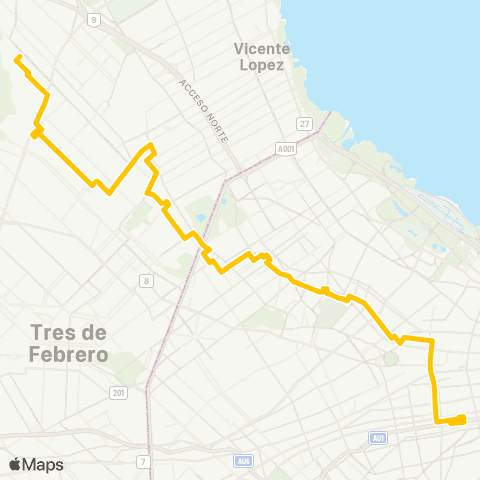 Ciudad de Buenos Aires Los Constituyentes S.A.T. map