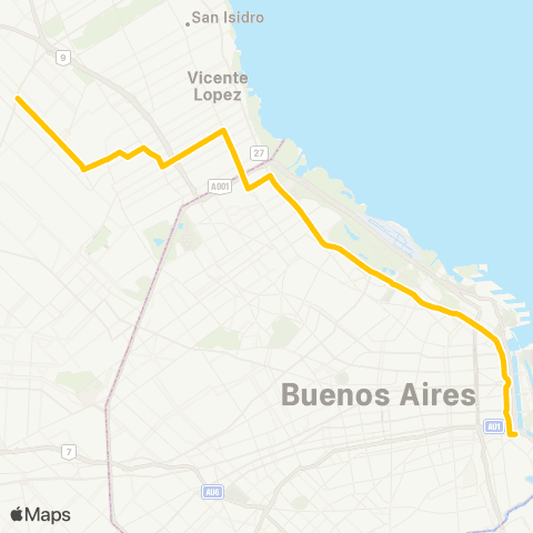 Ciudad de Buenos Aires Transportes Avenida Bernardo Ader S.A. map