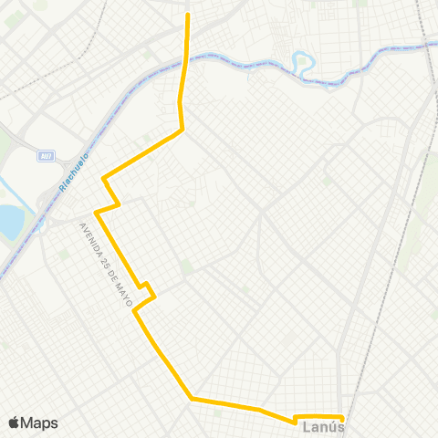 Ciudad de Buenos Aires El Puente S.A.T. map