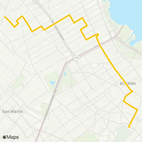 Ciudad de Buenos Aires Ersa Urbano map