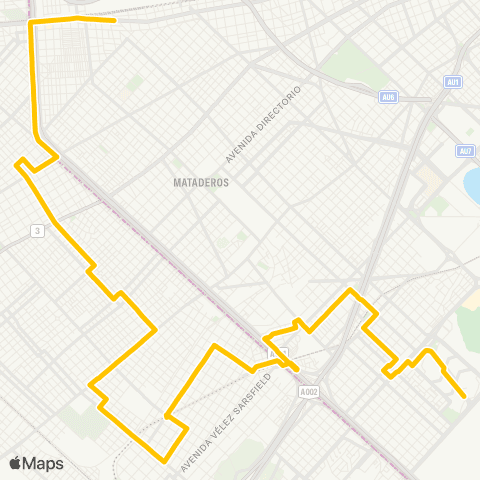 Ciudad de Buenos Aires Transporte Ideal San Justo S.A. map