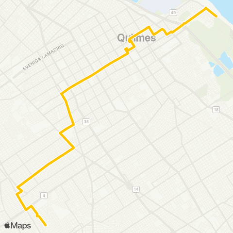 Municipios (Provincia de BA) Compañía de Omnibus 25 de Mayo Linea 278 map