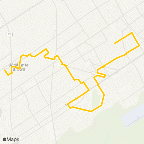 Municipios (Provincia de BA) Empresa de Transporte del Sur Srl map