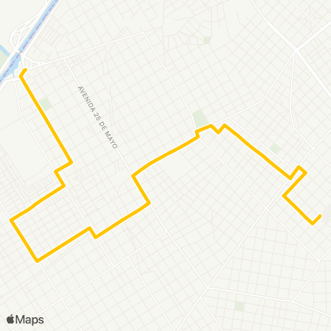 Municipios (Provincia de BA) Micro Omnibus Avenida S.A. map