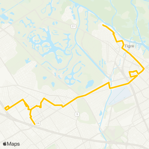 Municipios (Provincia de BA) Micro Omnibus Gral Pacheco Srl map