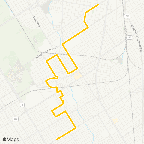 Municipios (Provincia de BA) Yitos S.A. map